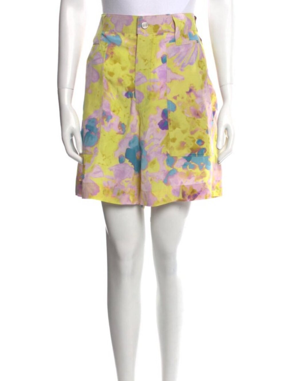 Stella Mccartney floral silk shorts--IT40--EUC